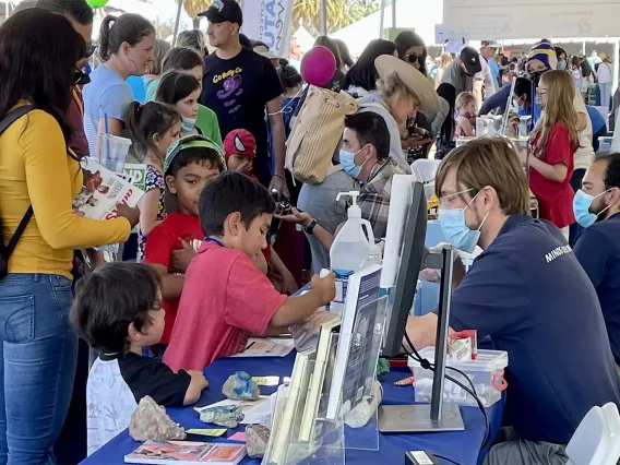 Outreach at Science City