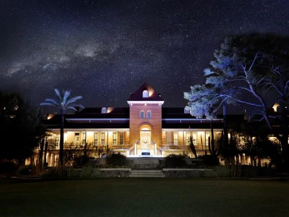 UArizona Old Main with Milky Way