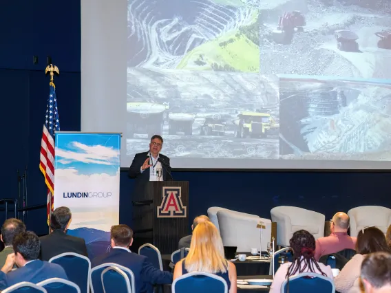 Ambassador Todd Chapman at UArizona Mining Social License Summit
