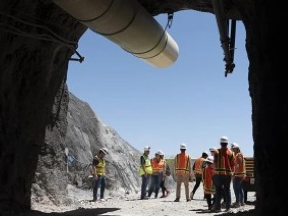 SX mine tour with students