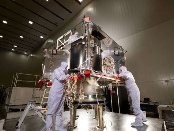 UArizona NASA spacecraft assembly