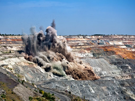 Blasting Image