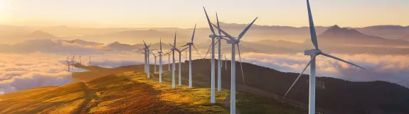 wind turbines