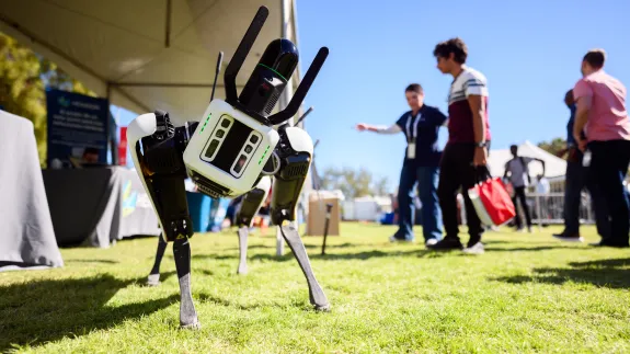 Mines for Limitless Minds robot dog