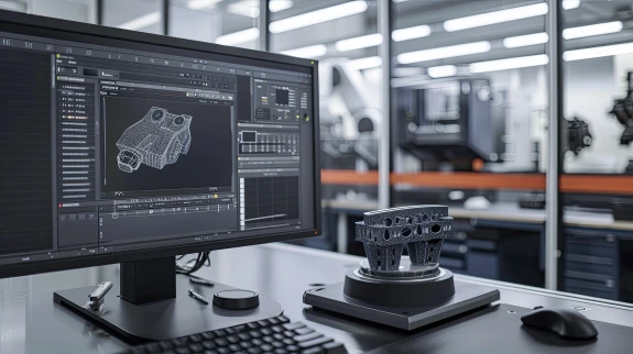 design and manufacturing on a computer