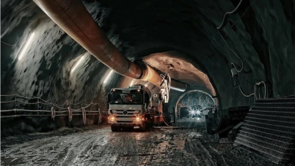 stock mine truck