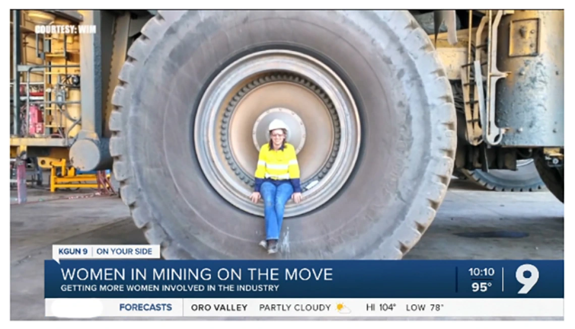 Women in Mining on the Move on local TV