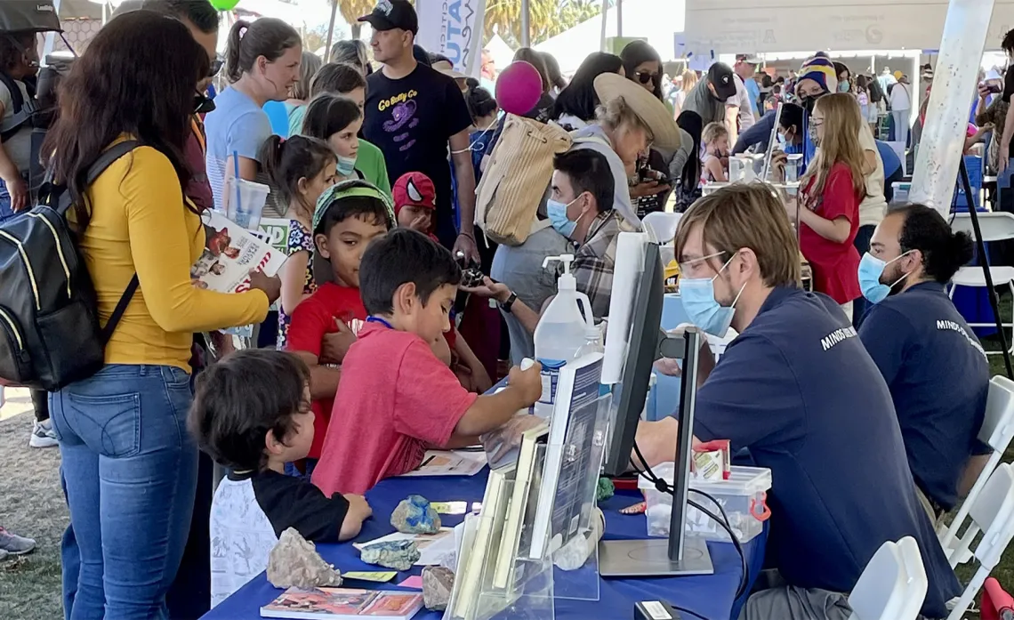 Outreach at Science City