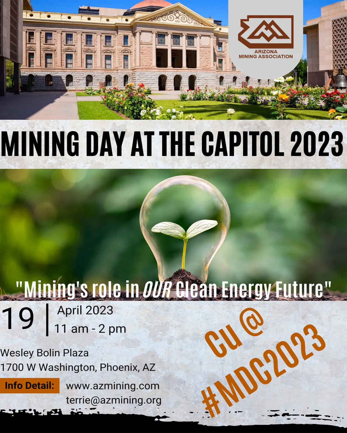 Mining Day at the Capitol, Phoenix, April 19, 2023