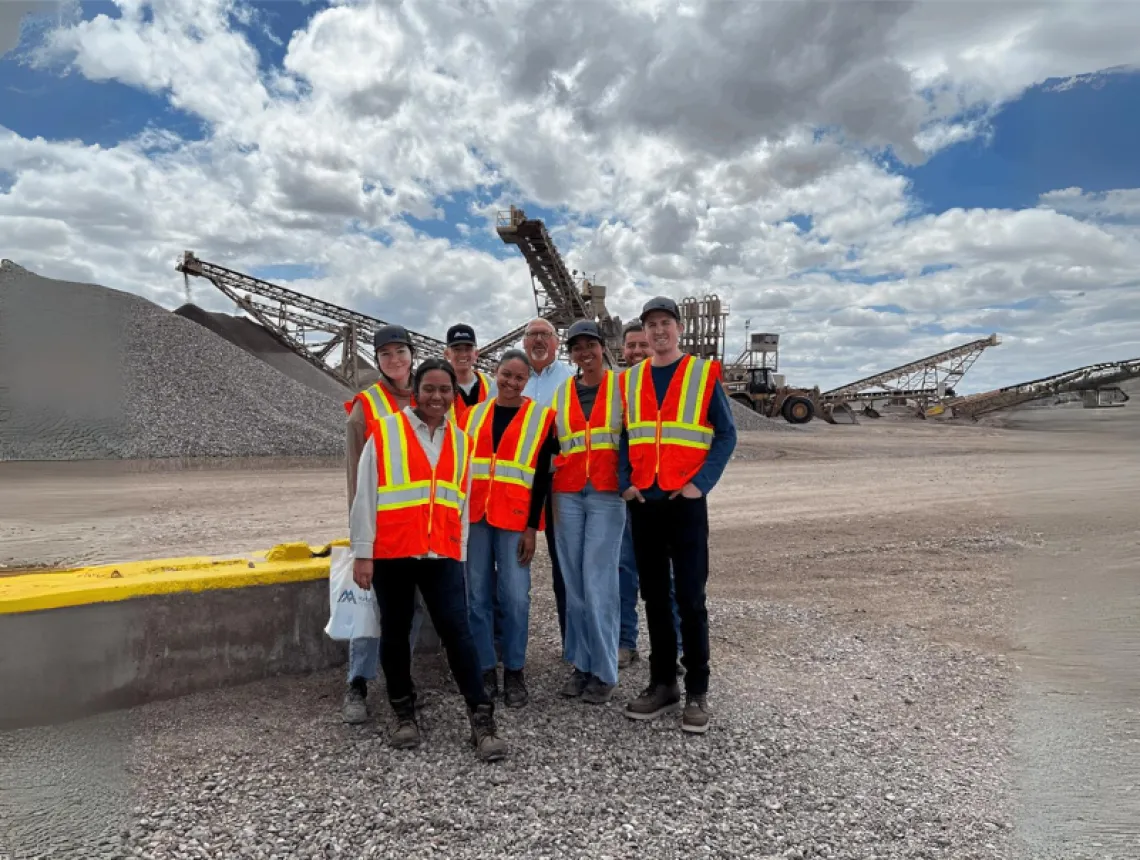 UArizona National Stone, Sand & Gravel Association student chapter