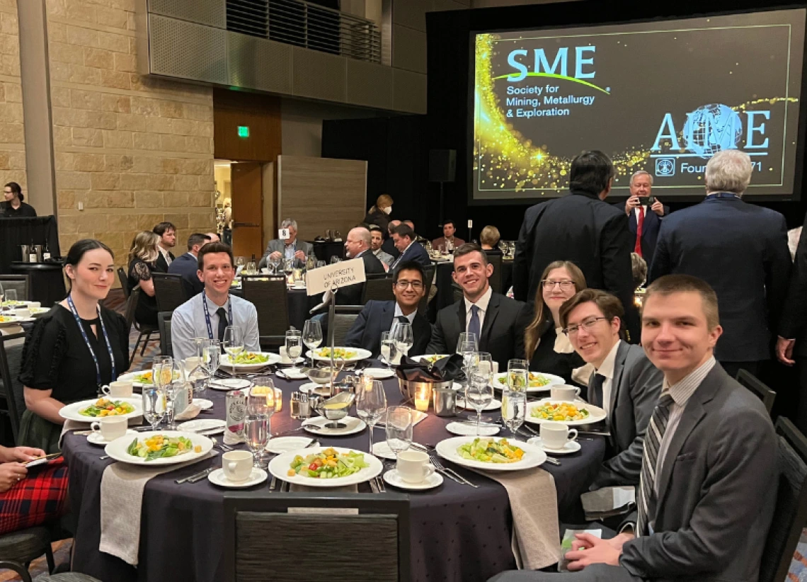 students at SME national conference