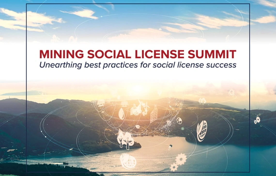 Mining Social License Summit background graphic