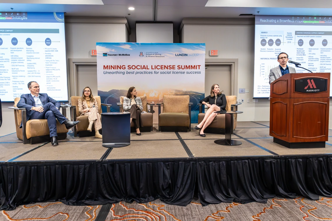 speakers at Mining Social License Summit