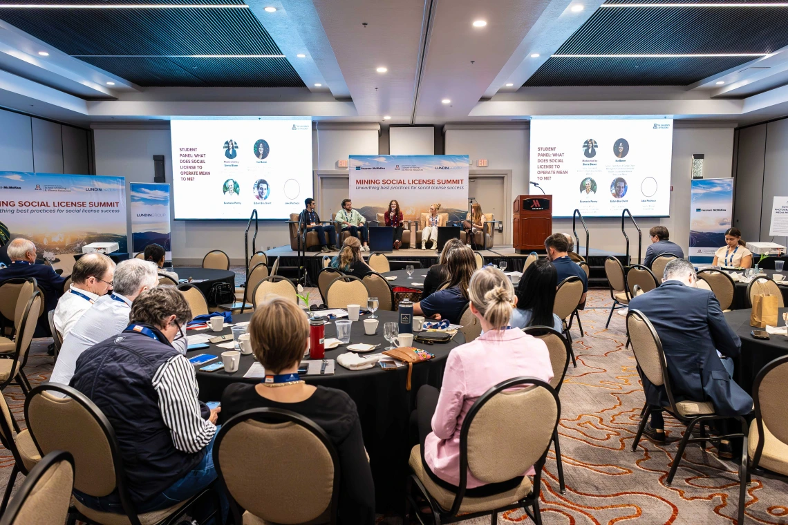 Panel at Mining Social License Summit
