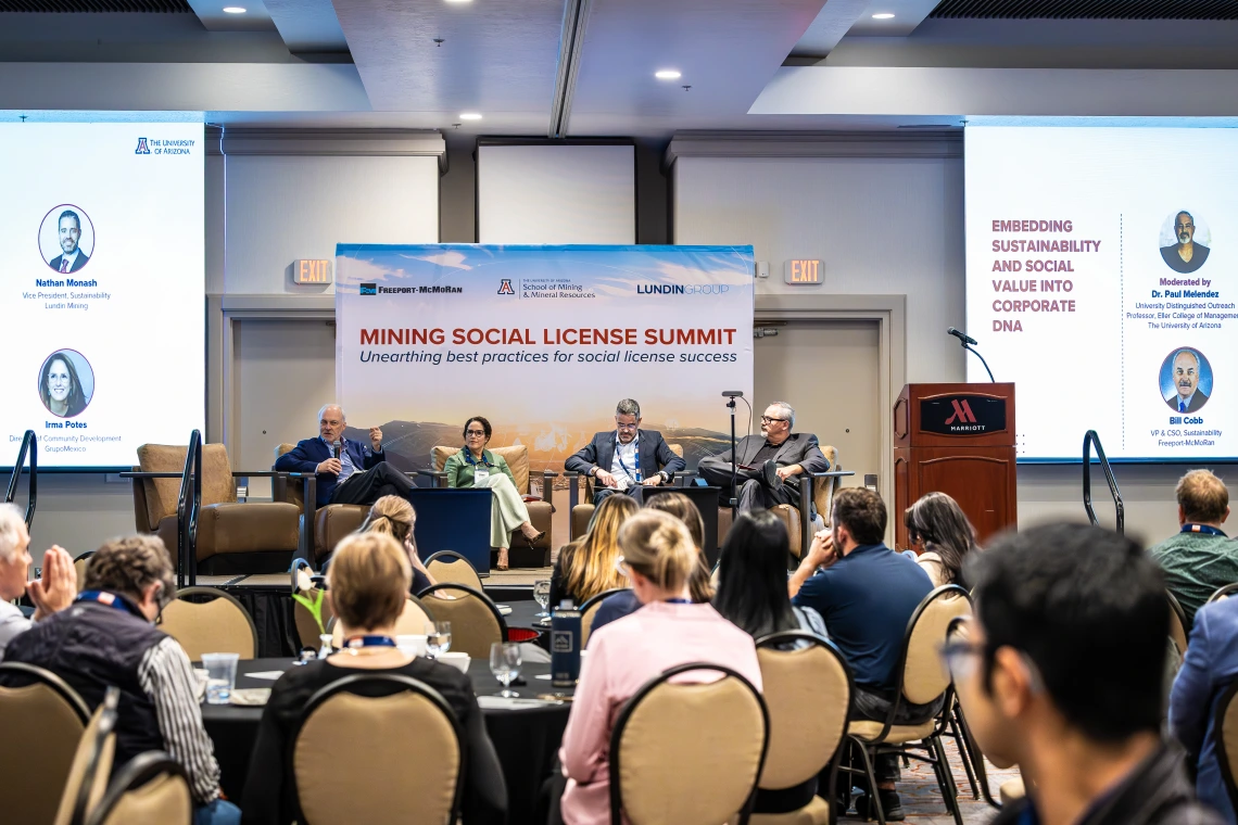Panel at Mining Social License Summit