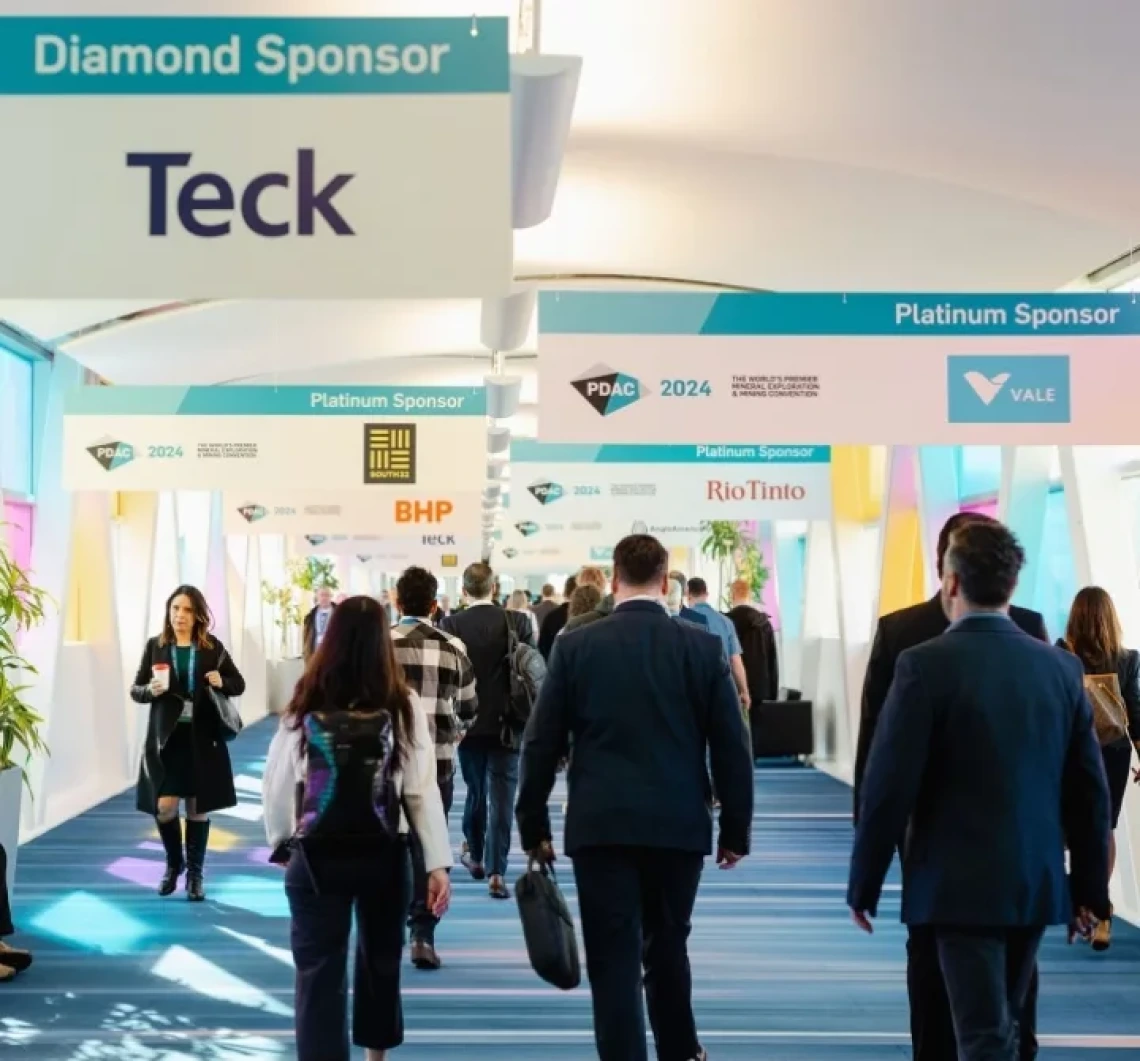 people at the PDAC show