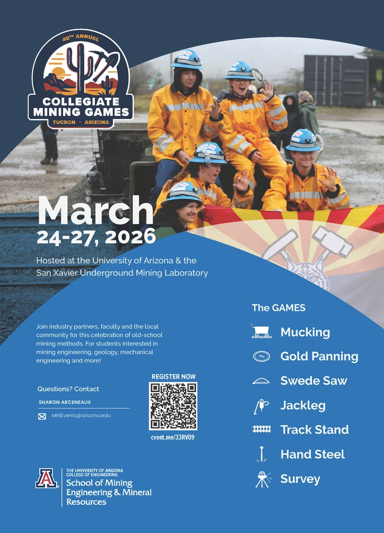 2026 Mining Games flyer