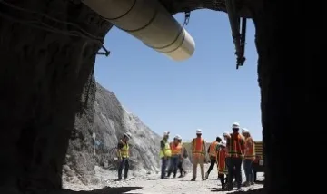 SX mine tour with students