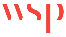 wsp logo in red